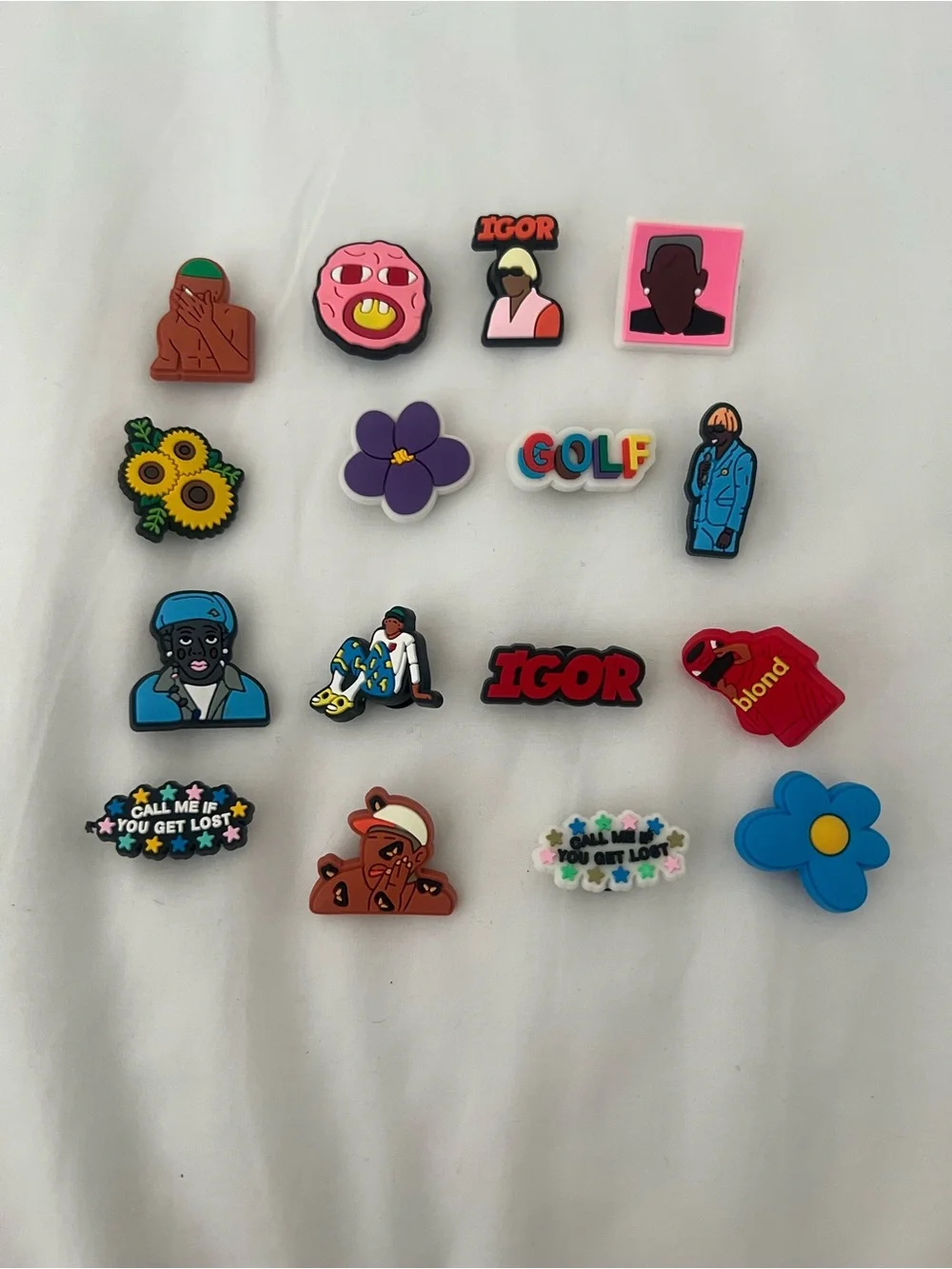 Taylor the creator croc charms